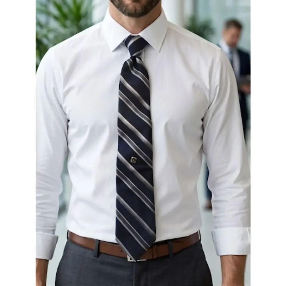 Woodmere Tie Clip-on w/Tie Tack